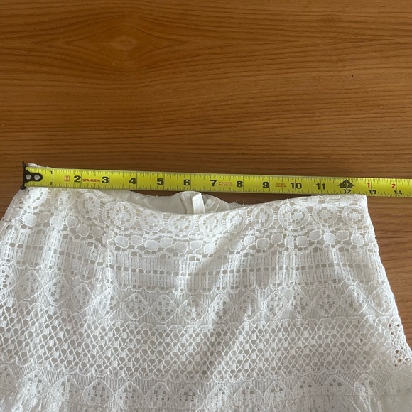 Bohemian skirts Ibiza in white, lace - Picture 2 of 3